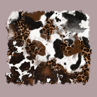 Leopard Cowhide Background Vintage Hoodie | Teevron