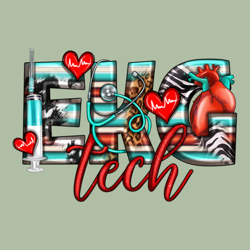 Ekg Tech Urban Heavy Tee by texasbilliewilder | Teevron