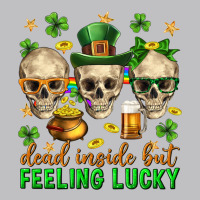 Dead Inside But Feeling Lucky St. Patricks Day Long Sleeve Tee | Teevron