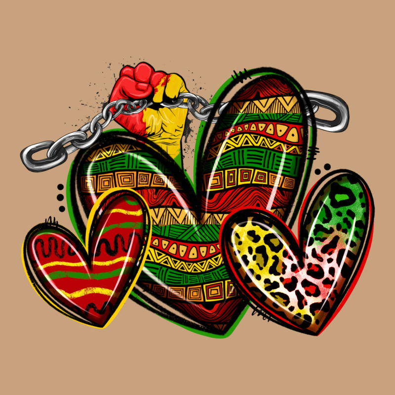 Juneteenth Hearts Vintage Tee by Zillion Design Studio | Teevron