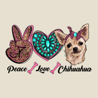 Peace Love Chihuahua Urban Heavy Tee | Teevron