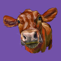 Red Angus Face Premium Sweatshirt | Teevron
