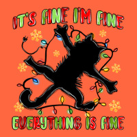 It's Fine I'm Fine Everything Is Fine Premium Hoodie | Teevron