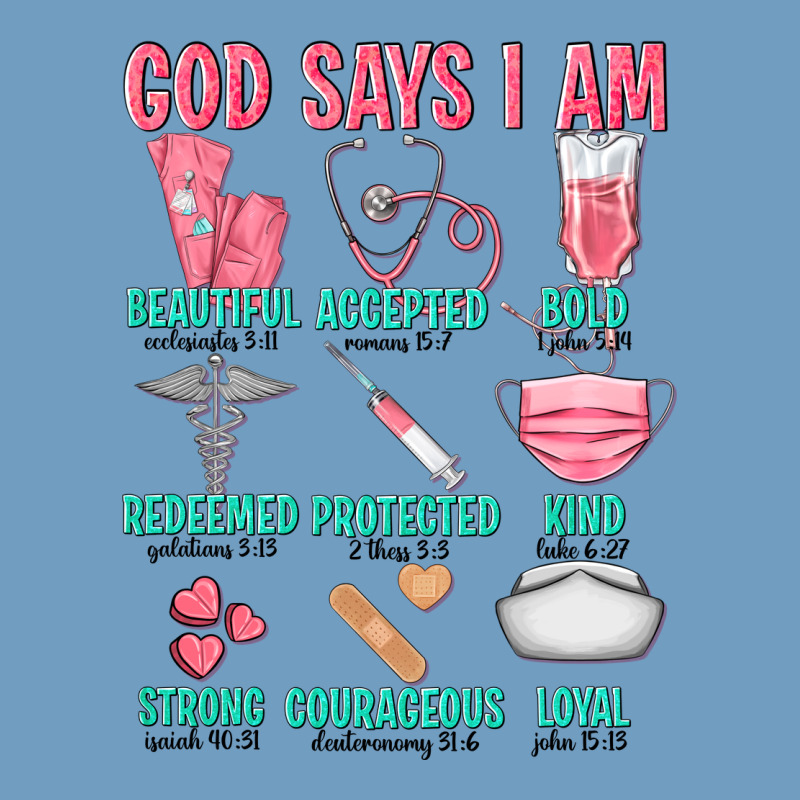 God Says I Am Urban Heavy Tee by texasbilliewilder | Teevron