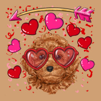 Valentine's Day Toy Poodle Vintage Tee | Teevron
