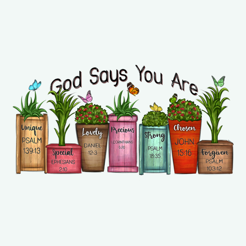 God Says You Are Unique Premium Hoodie by MaliasSmallBusiness | Teevron