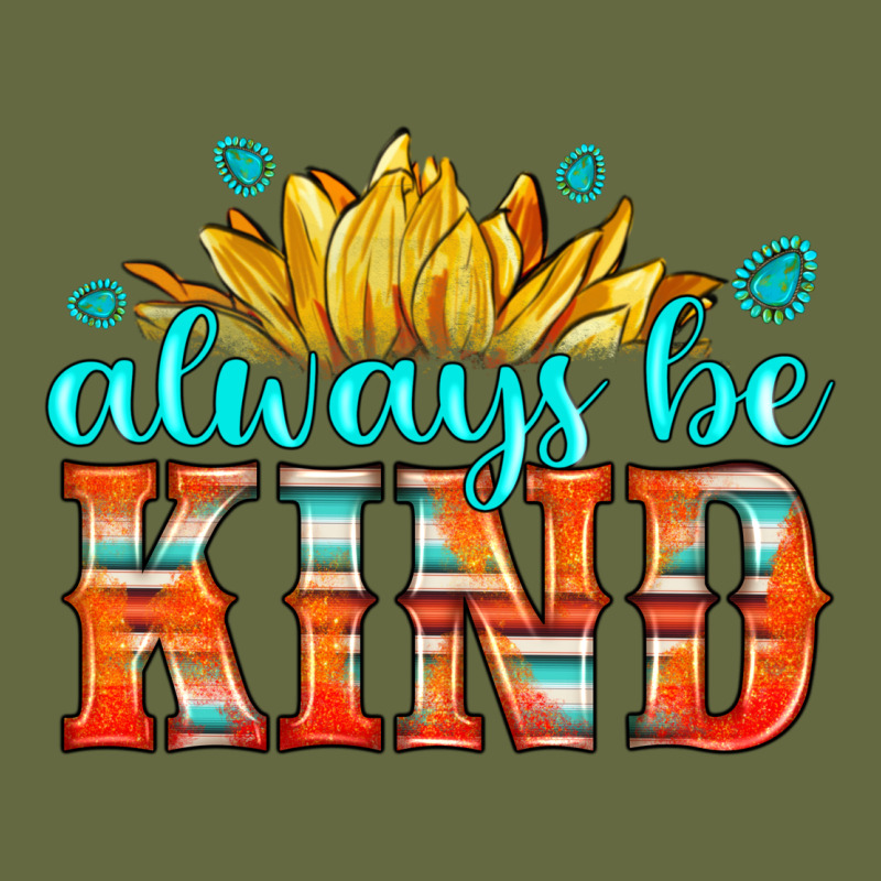 Always Be Kind Long Sleeve Tee by HRA Design Shop | Teevron