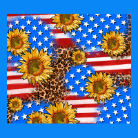 Basic Sunflower And Leopard Zipper Hoodie | Teevron