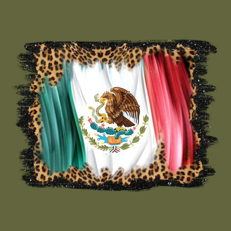 Distressed Mexico Flag Classic Tee by BarkalooDesign | Teevron