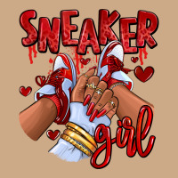 Red Sneaker Girl Afro Woman Vintage Hoodie | Teevron