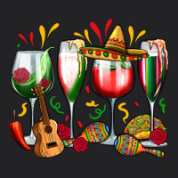 Mexico Wine Glasses Vintage Tee | Teevron
