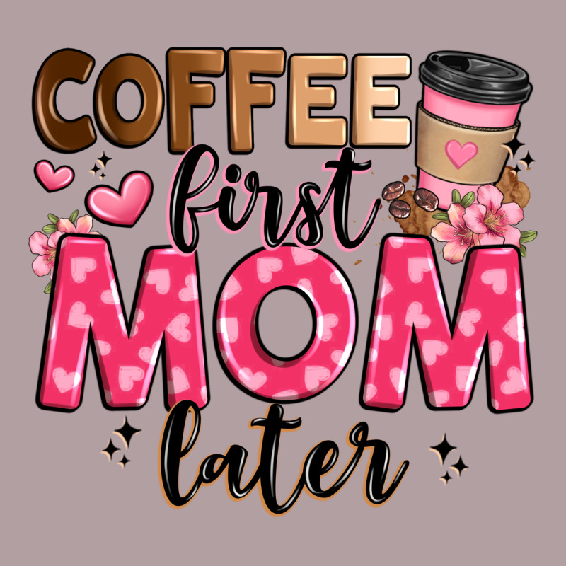 Coffee First Mom Later Vintage Hoodie by JahusDesignShop | Teevron