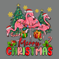 Merry Christmas Flamingos Premium Hoodie | Teevron