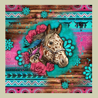 Floral Horse Heavy Core Tee | Teevron