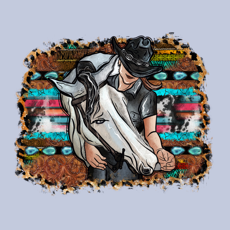 Cowgirl Long Sleeve Tee by SublimationCraftShop | Teevron