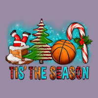 Tis The Season Christmas With Basketball And Candy Cane Classic Tee | Teevron