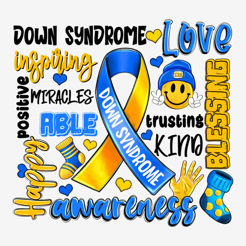 Down Syndrome Awareness Typography Urban Hoodie by Artiststas | Teevron