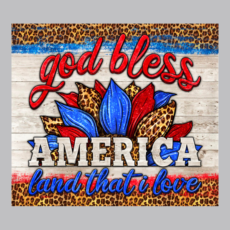 God Bless America Land That I Love Classic Tee by HRA Design Shop | Teevron