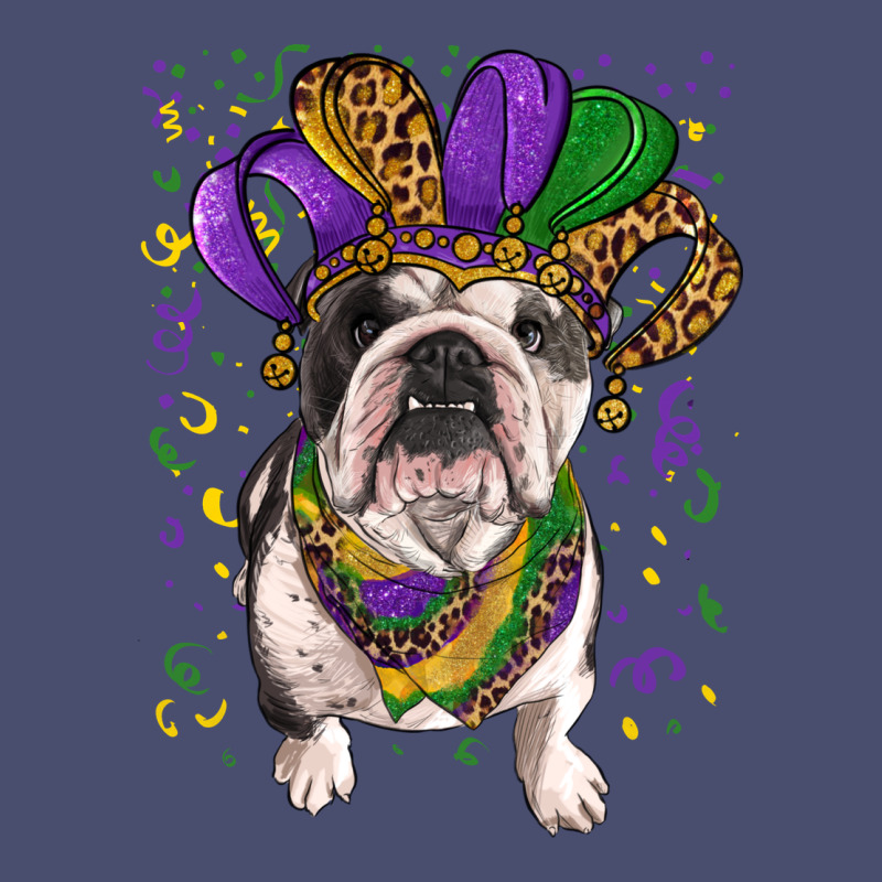 Mardi Gras Hat  English Bulldog Vintage Tee by RanaPortraitStore | Teevron