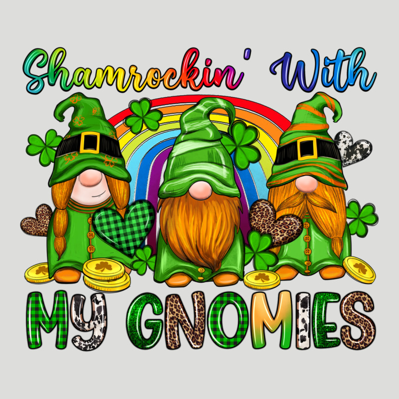 Shamrockin With My Gnomies Zipper Hoodie by Artiststas | Teevron