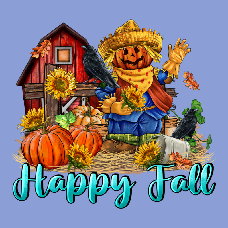 Happy Fall Scarecrow Long Sleeve Tee by FaDigitalArtStudio | Teevron