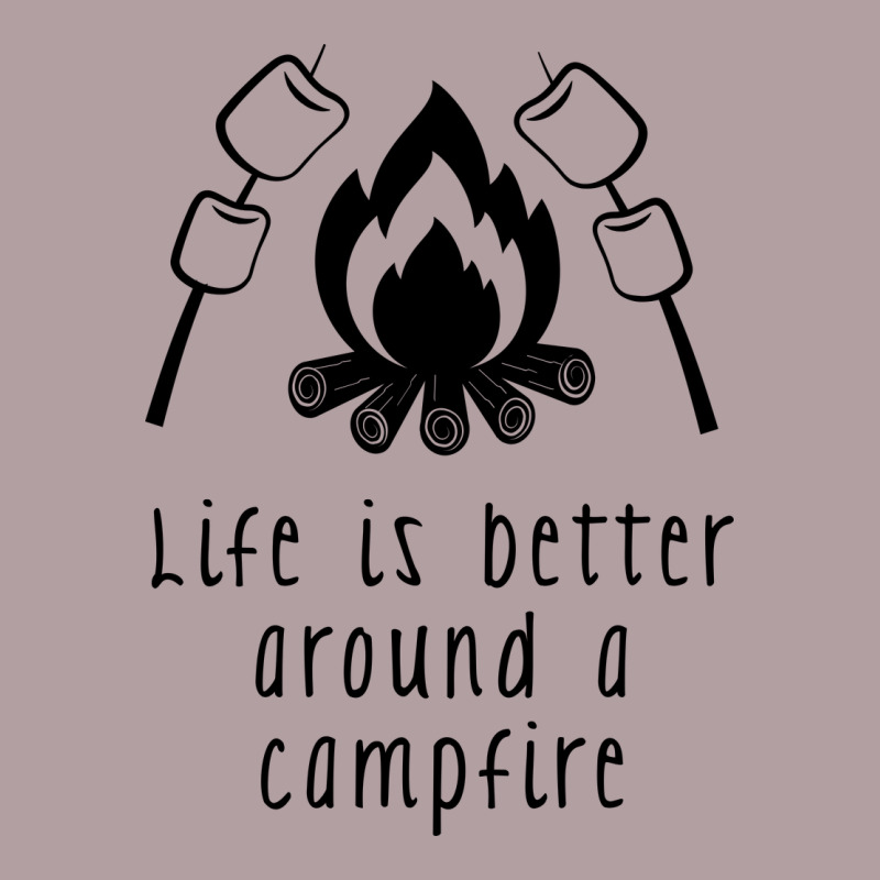 Life Is Better Around A Campfire Vintage Hoodie by Unal Design | Teevron