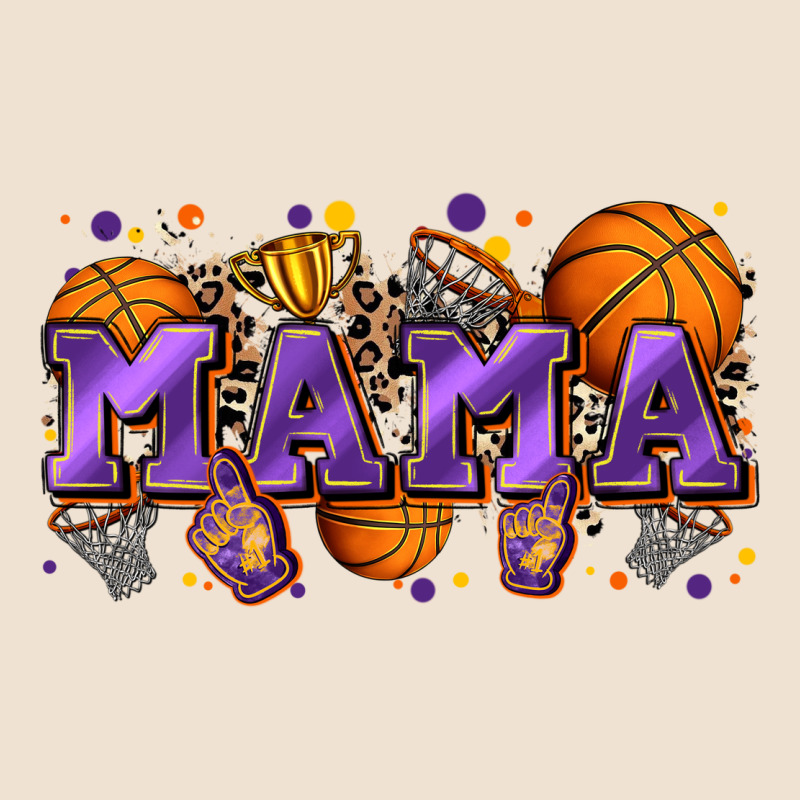 Mama Basketball Urban Heavy Tee by Zillion Design Studio | Teevron