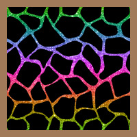 Giraffe Glitter Seamless Pattern Classic Tee | Teevron