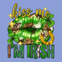 Kiss Me Im Irish St.patricks Day Lips St.patricks Long Sleeve Tee | Teevron