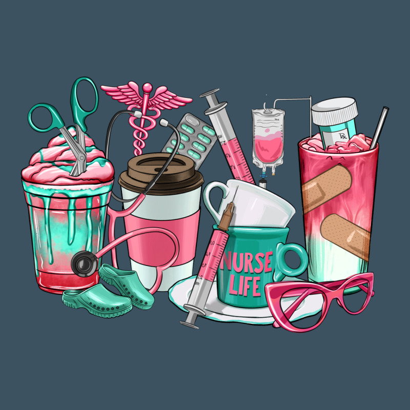 Nurse Coffee Cups Urban Heavy Tee by texasbilliewilder | Teevron
