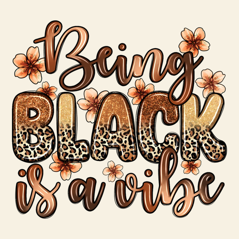 Being Black Is A Vibe Vintage Tee by Zillion Design Studio | Teevron