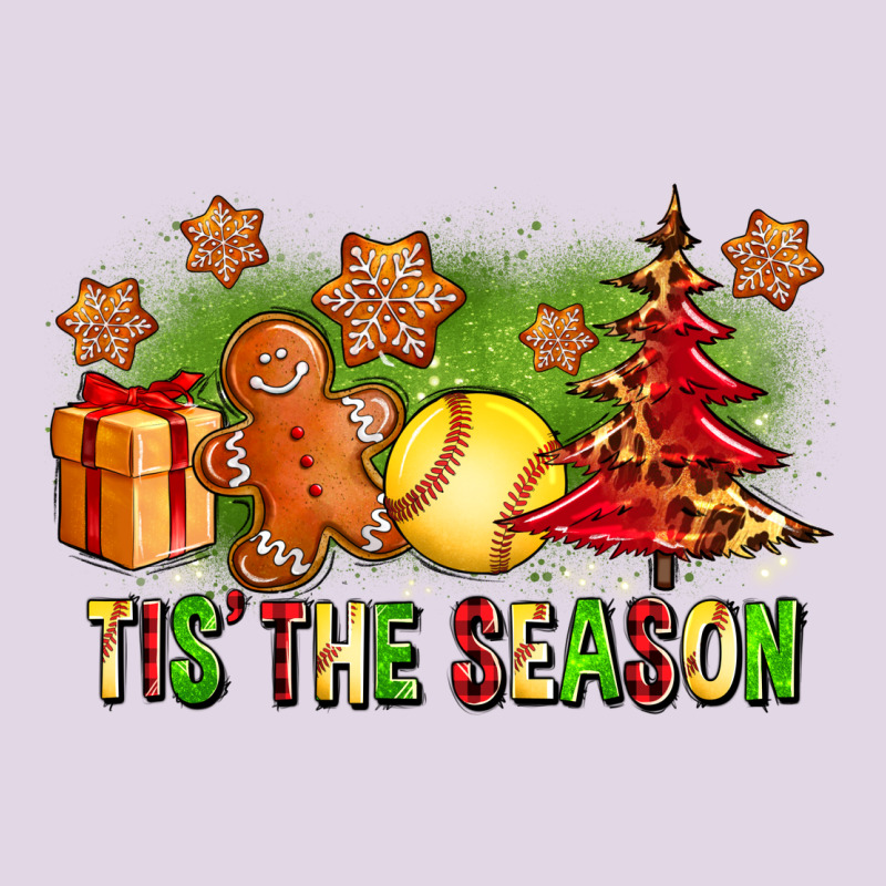 Tis The Season Christmas With Softball And Gingerbread Man Classic Tee by FaDigitalArtStudio | Teevron