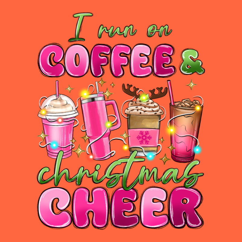 I Run On Coffee And Christmas Cheer Premium Hoodie by MaliasSmallBusiness | Teevron