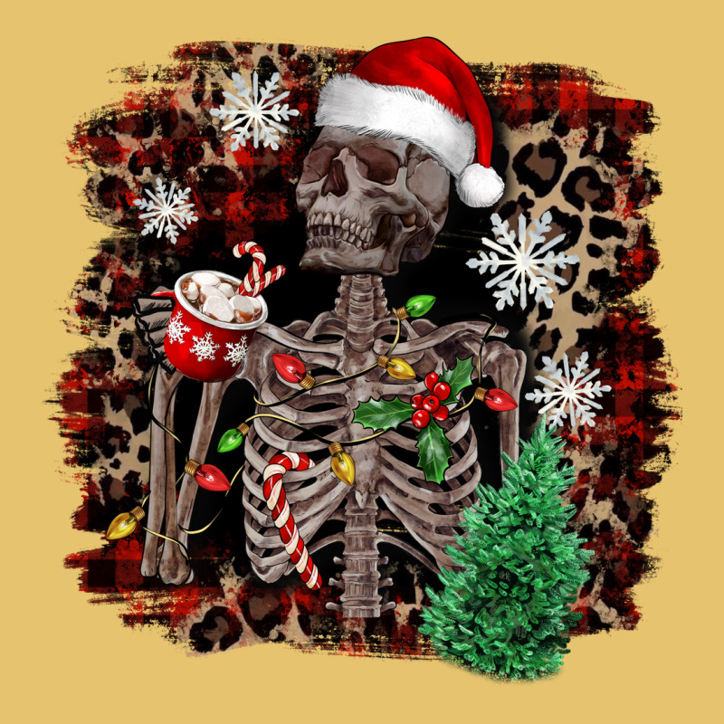 Skeleton With Coffee Cup Christmas Premium Sweatshirt by NancyCooperArtShop | Teevron