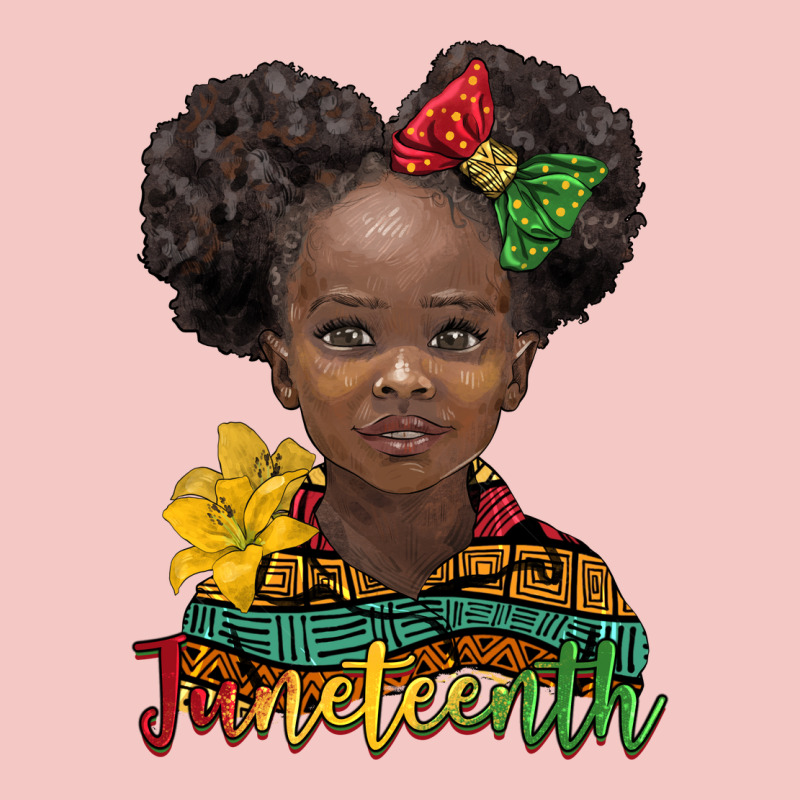Juneteenth African Girl Urban Heavy Tee by BarkalooDesign | Teevron