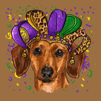 Mardi Gras Hat Dachshund Vintage Tee | Teevron
