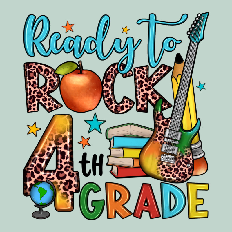 Ready To Rock 4th Grade Zipper Hoodie by JahusDesignShop | Teevron
