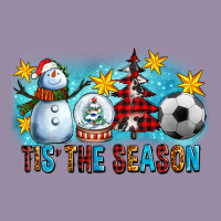 Tis The Season Christmas With Soccer Ball And Snowman Classic Tee | Teevron