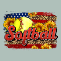 Western American Flag Softball Heavyweight Hoodie | Teevron