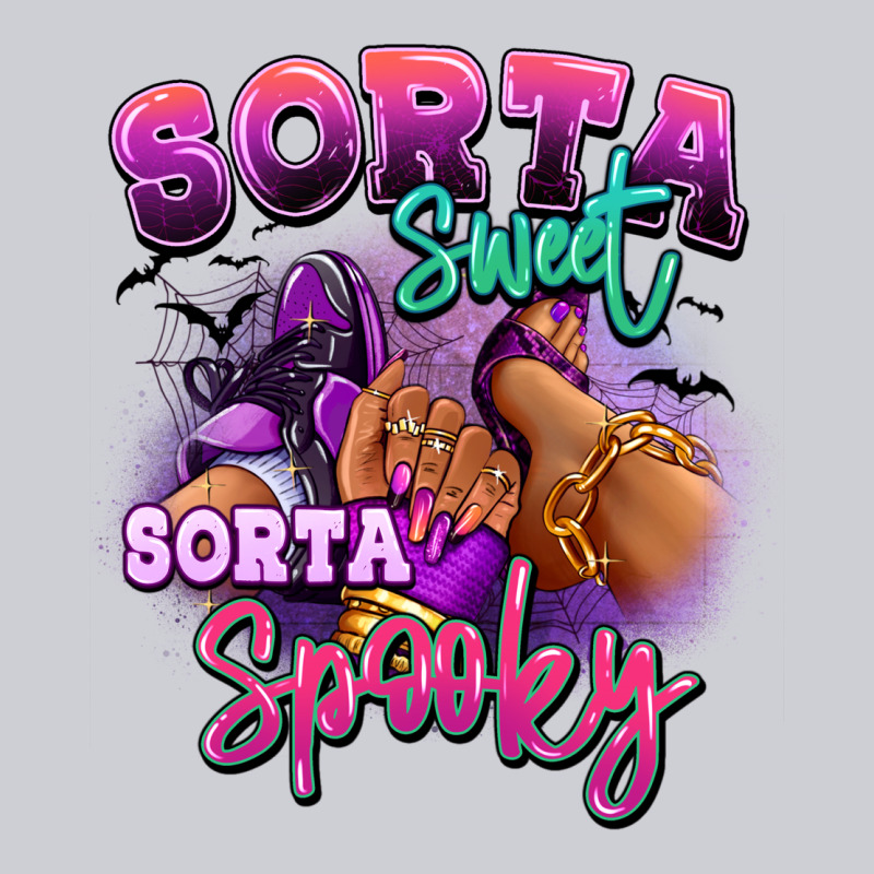 Sorta Sweet Sorta Spooky Sneaker And Heel Afro Wom Heavyweight Sweatshirt by RanaPortraitStore | Teevron