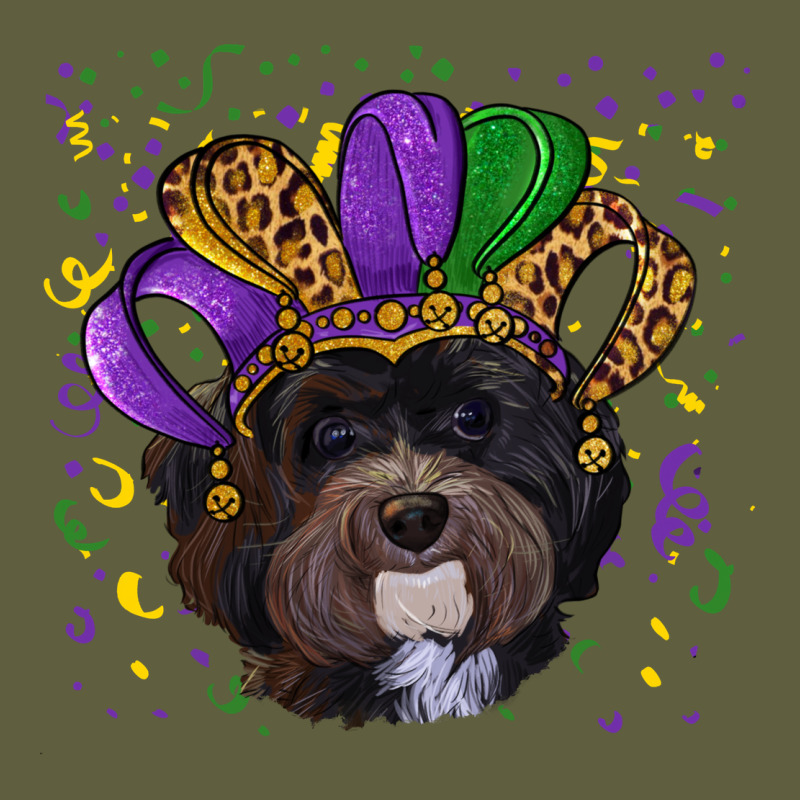 Mardi Gras Hat Havanese Dog Vintage Tee by RanaPortraitStore | Teevron