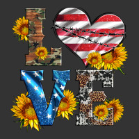 love with sunflowers and usa flag | Teevron