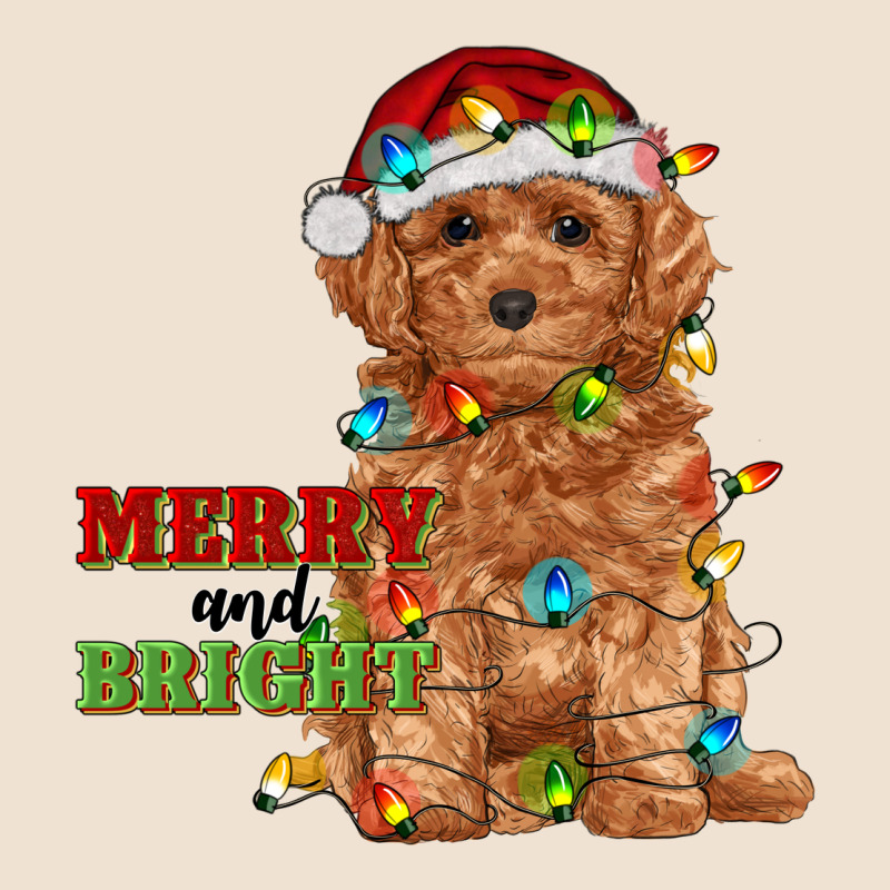 Merry And Bright Toy Poodle Urban Heavy Tee by RanaPortraitStore | Teevron