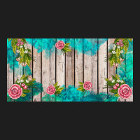 Western Floral  License Plate Template Heavyweight Hoodie | Teevron