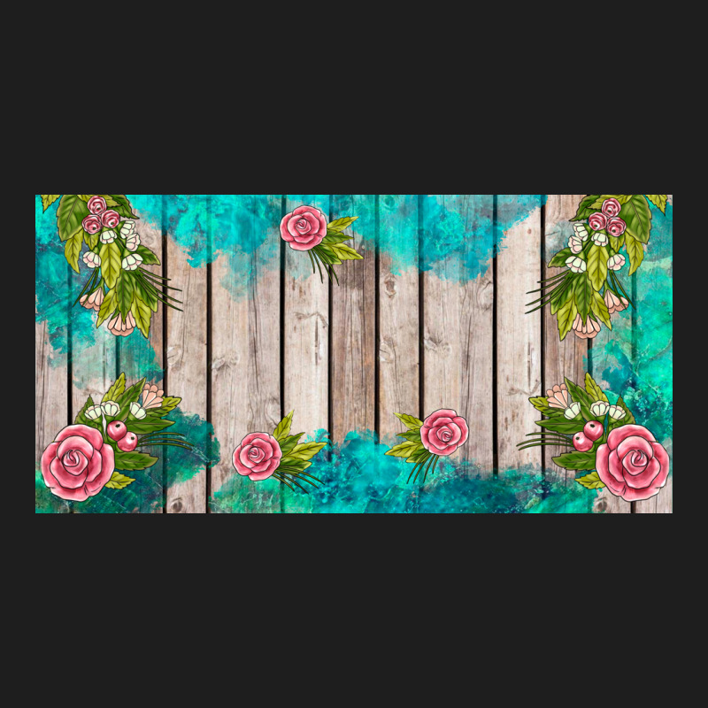 Western Floral  License Plate Template Heavyweight Hoodie by BarkalooDesign | Teevron