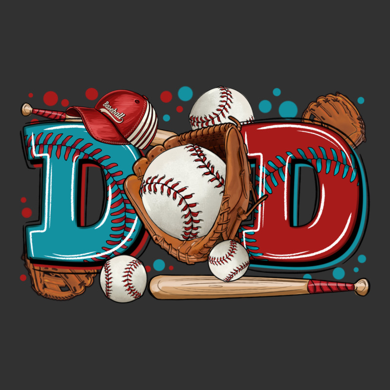 Dad Baseball Urban Heavy Tee by Zillion Design Studio | Teevron
