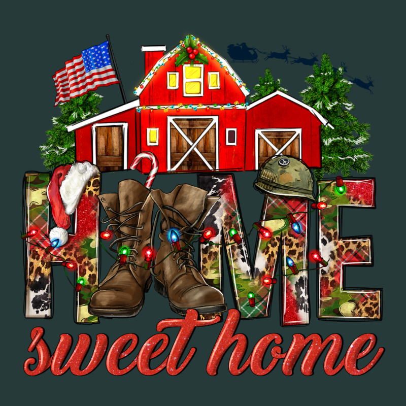 Army Christmas Home Sweet Home Premium Sweatshirt by NancyCooperArtShop | Teevron