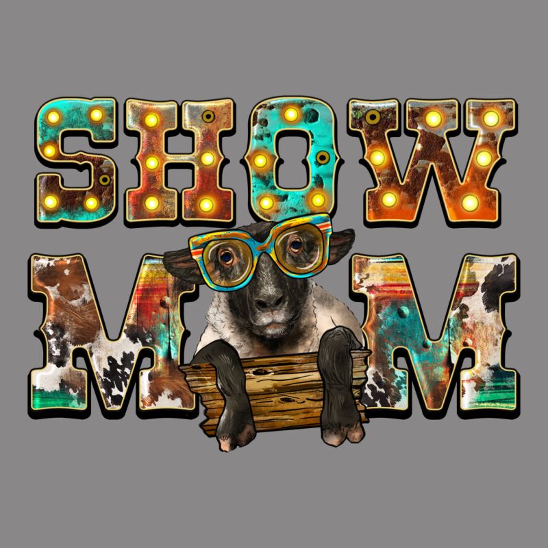 Show Mom Suffolk Sheep Black Sheep Vintage Tee by BarkalooDesign | Teevron