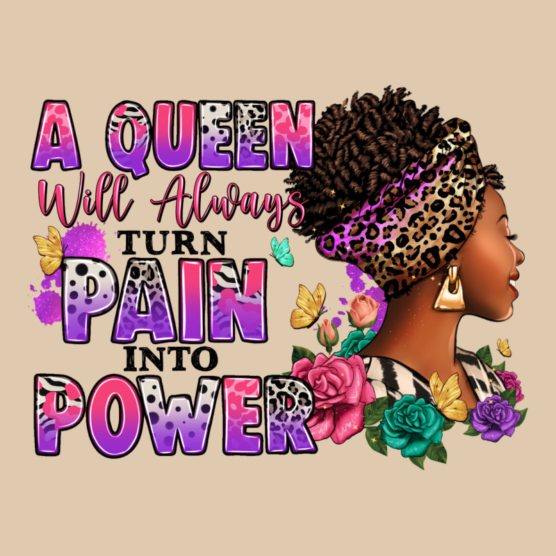 A Queen Will Always Turn Pain Into Power Heavyweight Sweatshirt by RanaPortraitStore | Teevron