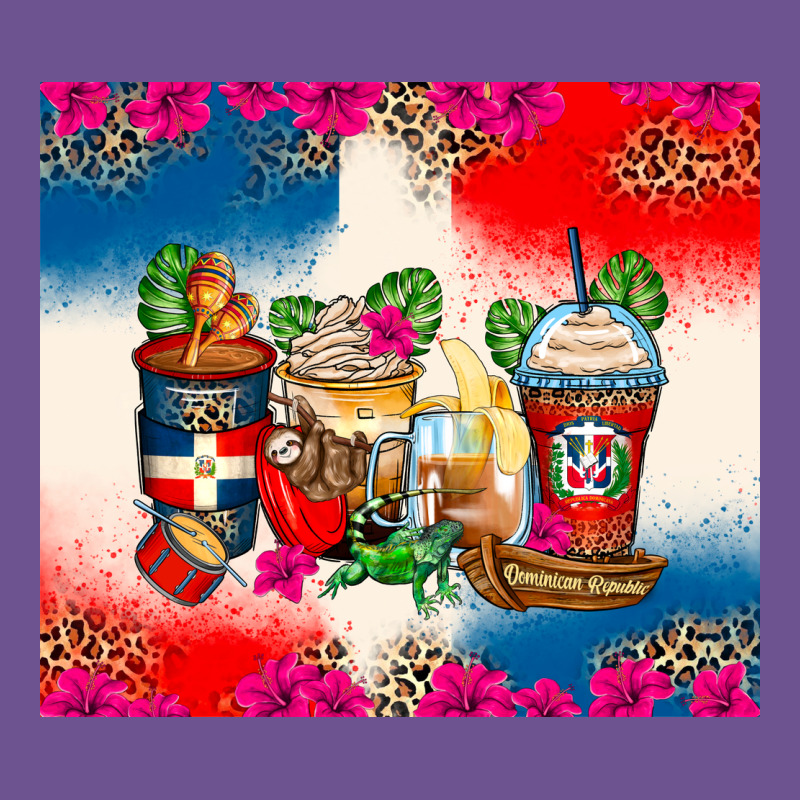 Dominican Republic Coffee Cups Vintage Tee by Zillion Design Studio | Teevron